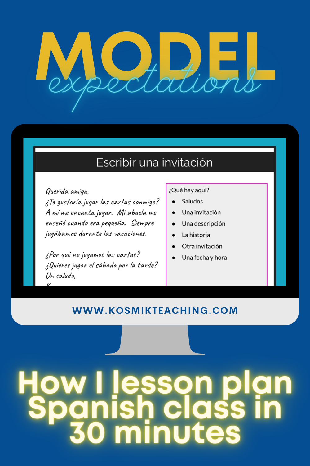 Are you modeling expectations?